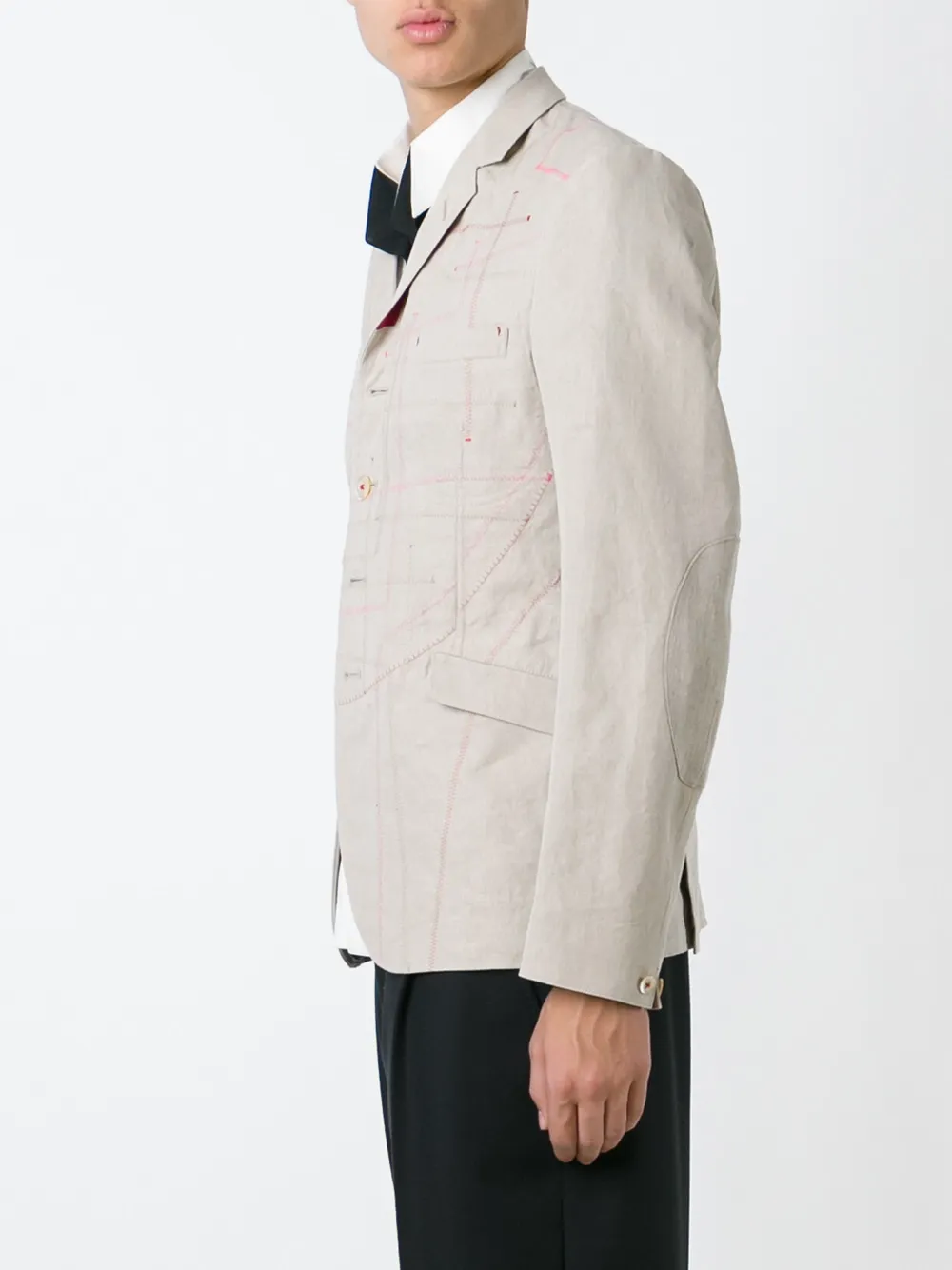  Junya Watanabe Man Besticktes Sakko   Nude 