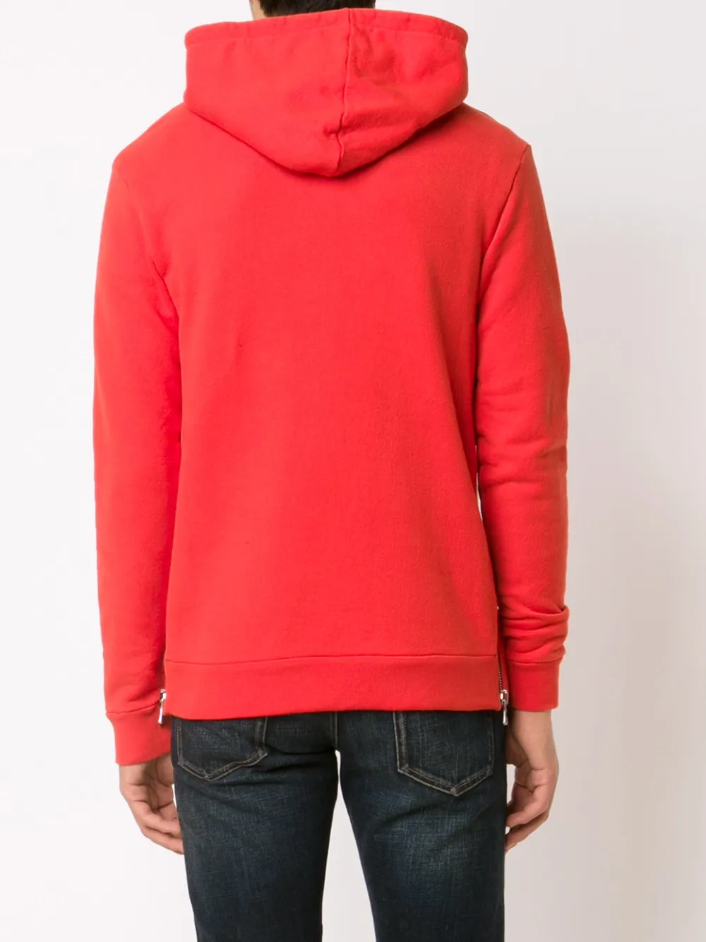 Balmain classic hoodie Rood