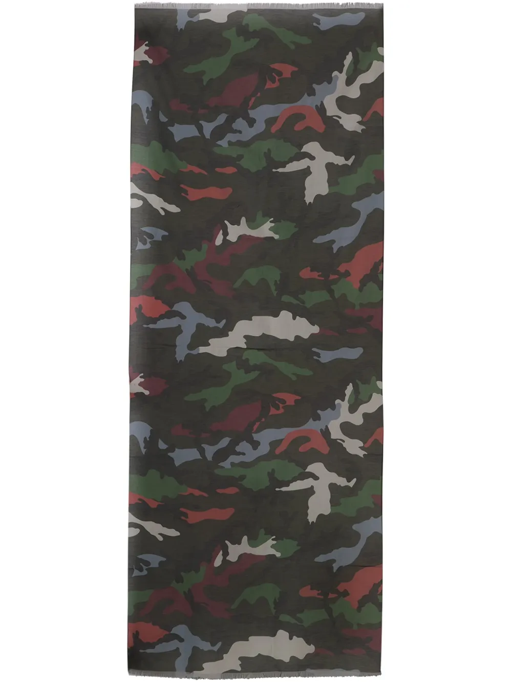 Valentino Garavani Sjaal met print Groen