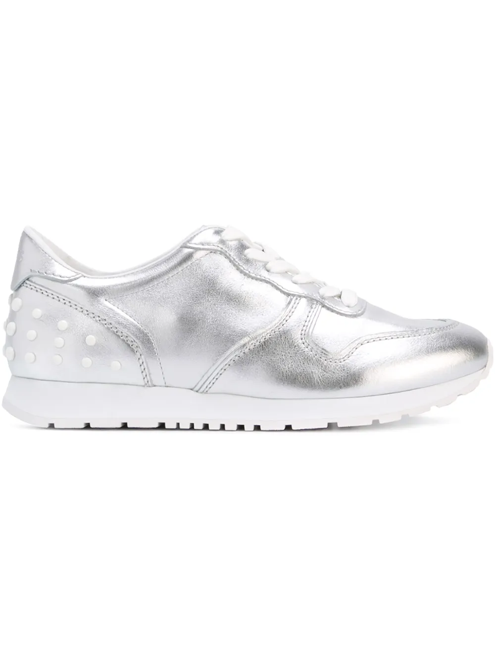 Tod's metallic sneakers - Effetto metallizzato
