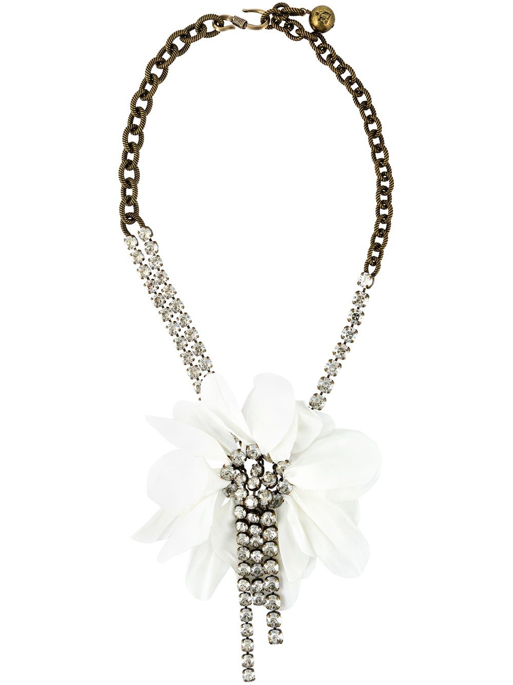 Lanvin Floral Necklace - Farfetch