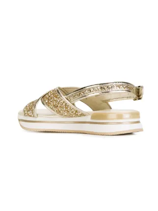 hogan glitter sandals hogan glitter sandals