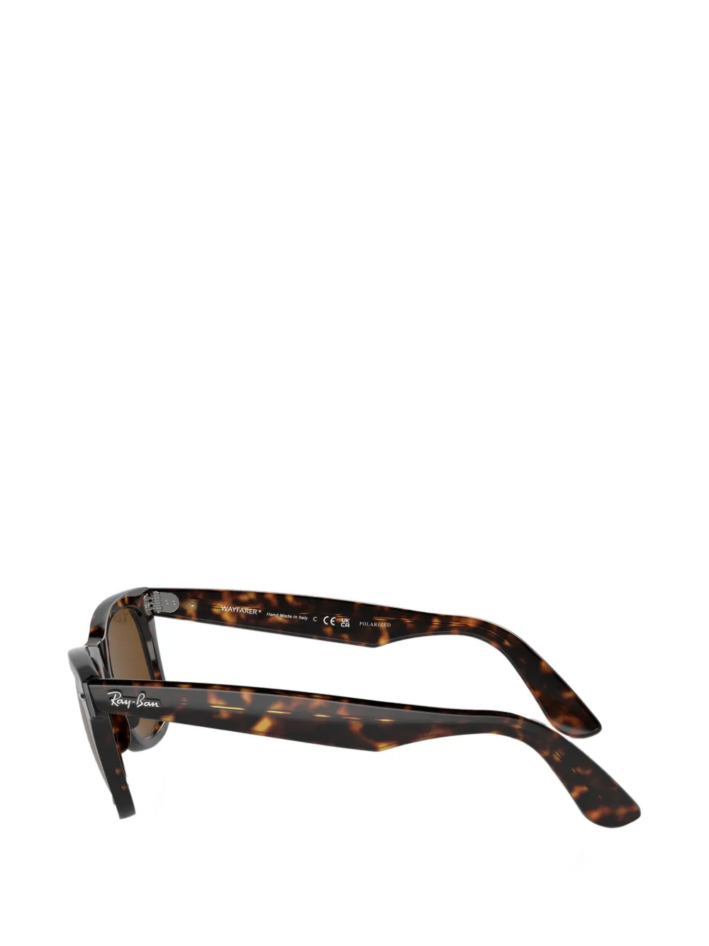 Ray-Ban Zonnebril met vierkant montuur Bruin