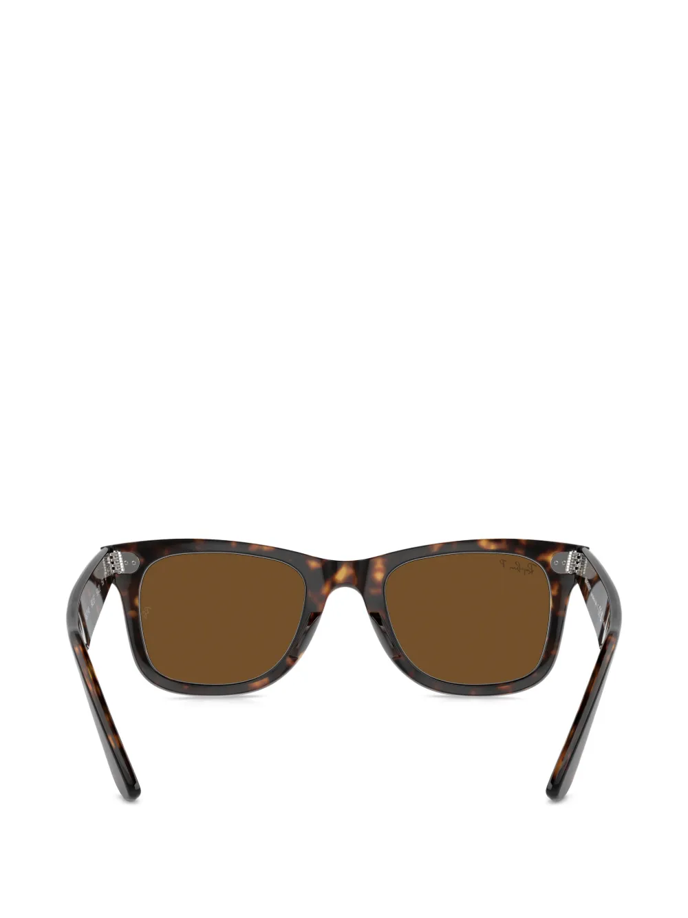Ray-Ban Zonnebril met vierkant montuur Bruin