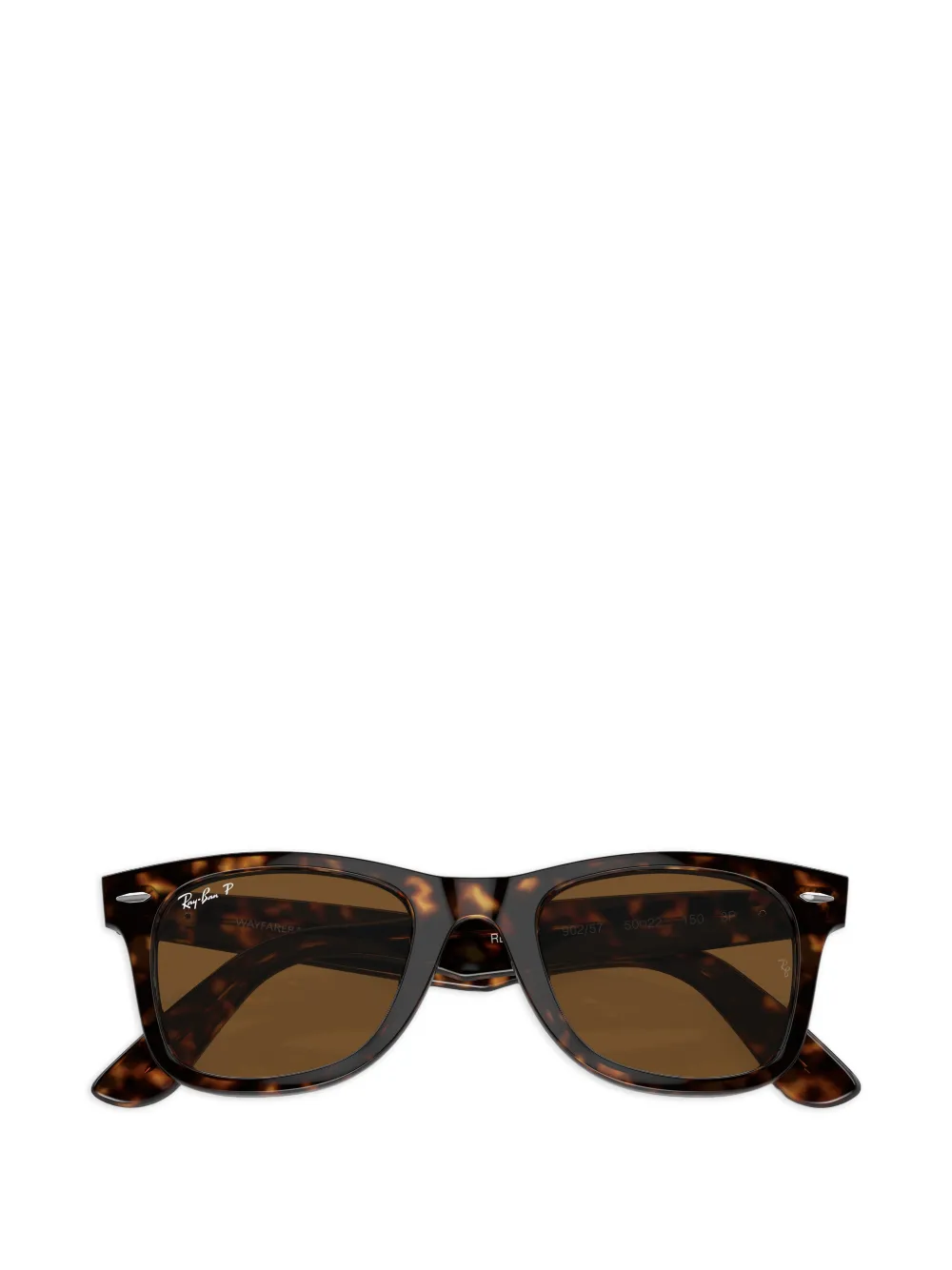 Ray-Ban Zonnebril met vierkant montuur Bruin