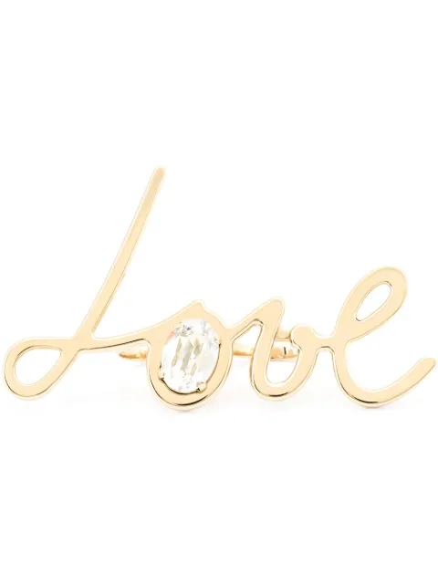 Lanvin Love double-finger ring