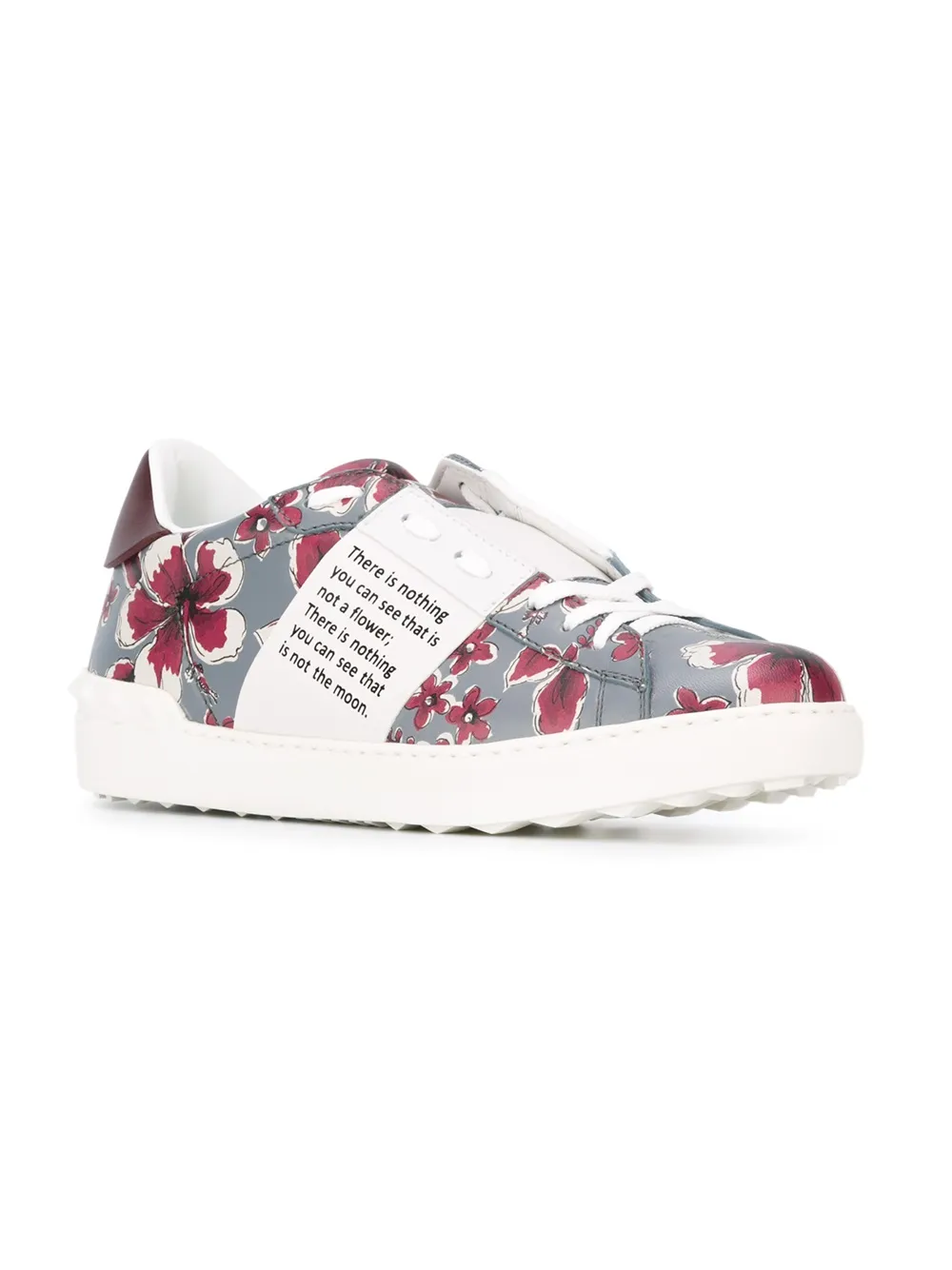 Valentino Garavani Open sneakers met bloemenprint Veelkleurig