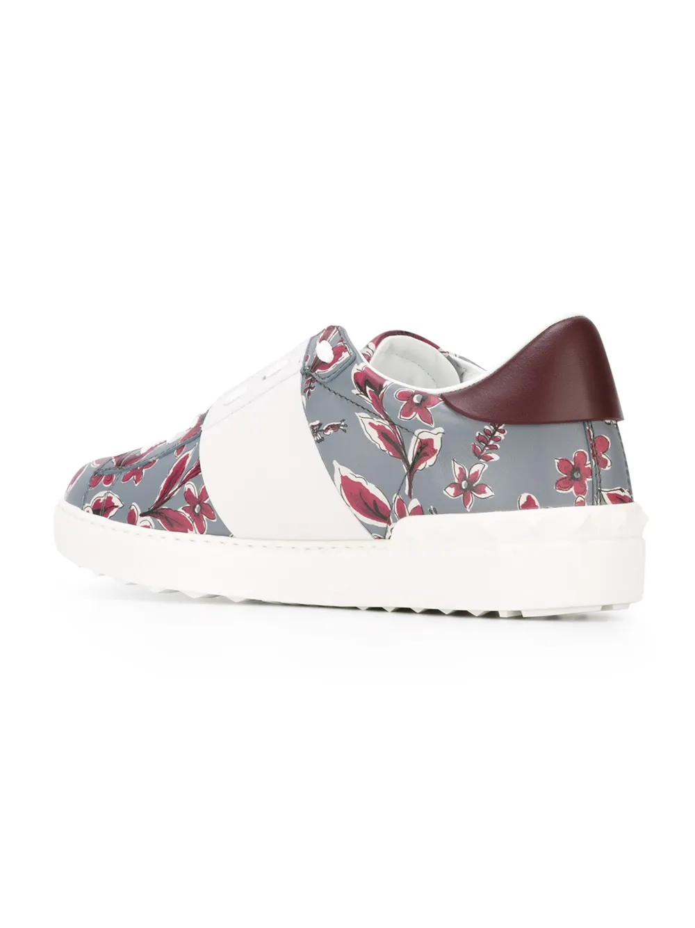 Valentino Garavani Open sneakers met bloemenprint Veelkleurig