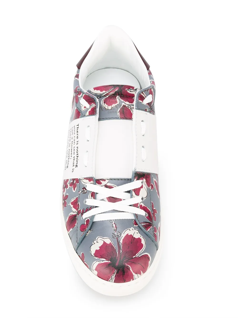 Valentino Garavani Open sneakers met bloemenprint Veelkleurig