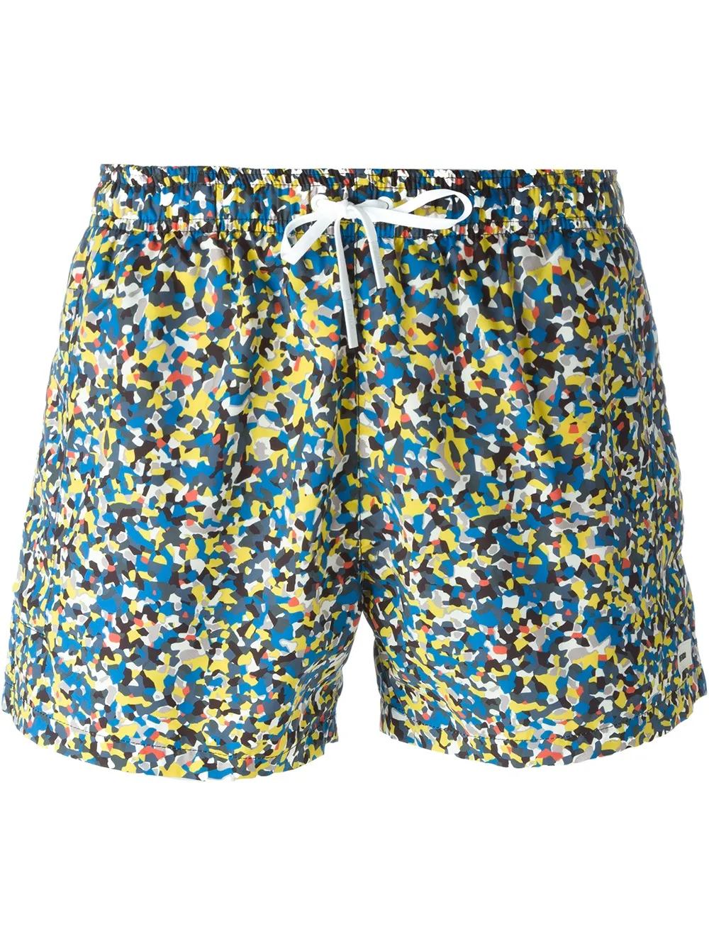 Fendi Short De Bain à Imprimé Abstrait Farfetch