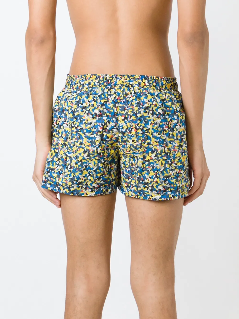 Fendi Short De Bain à Imprimé Abstrait Farfetch