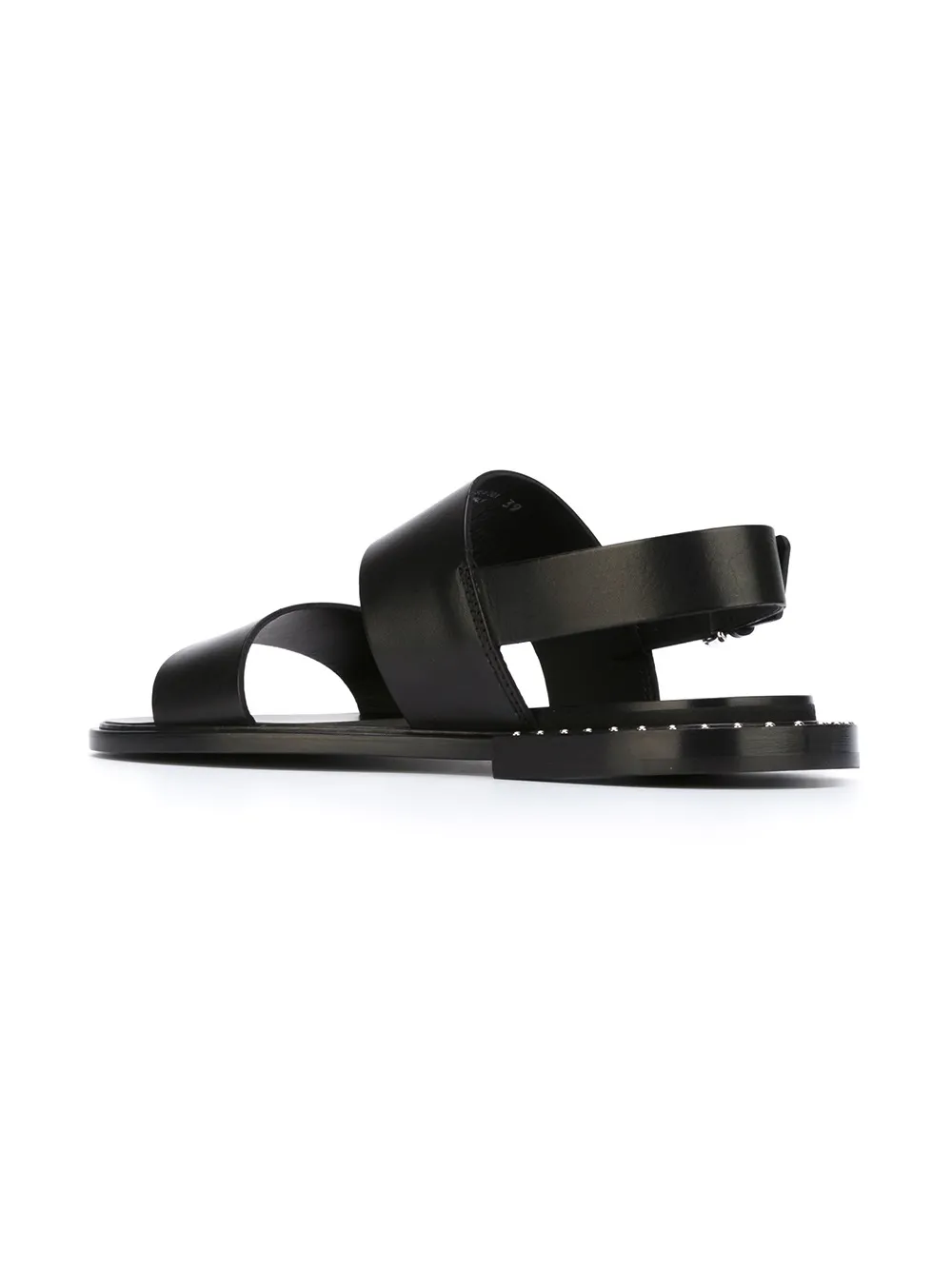 Givenchy sling back sandals Zwart