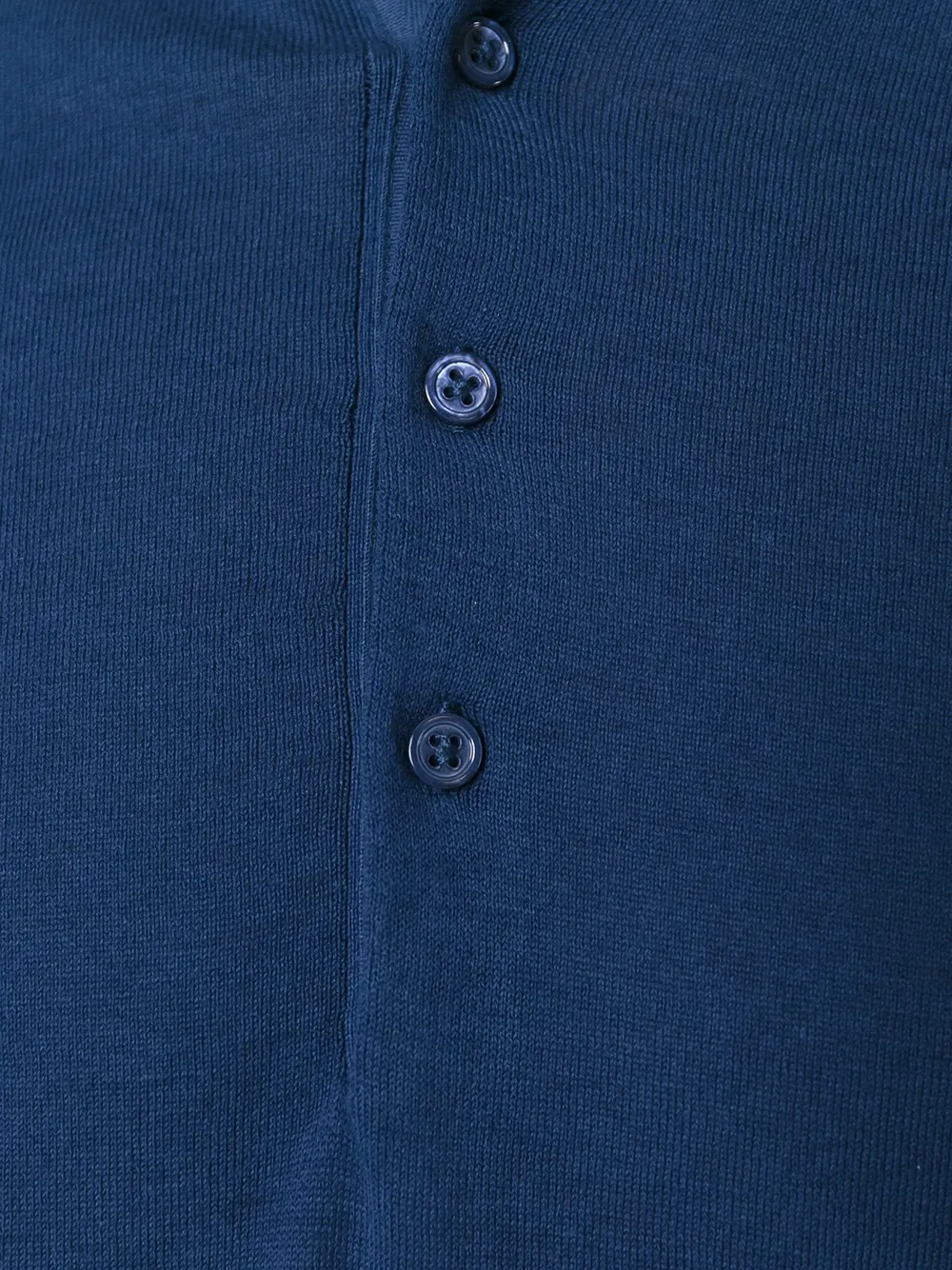 Paolo Pecora knit polo shirt Blauw