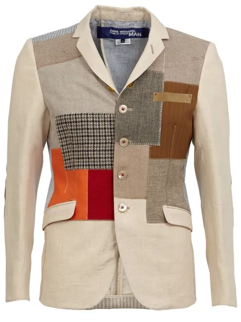 Junya Watanabe MAN patchwork blazer