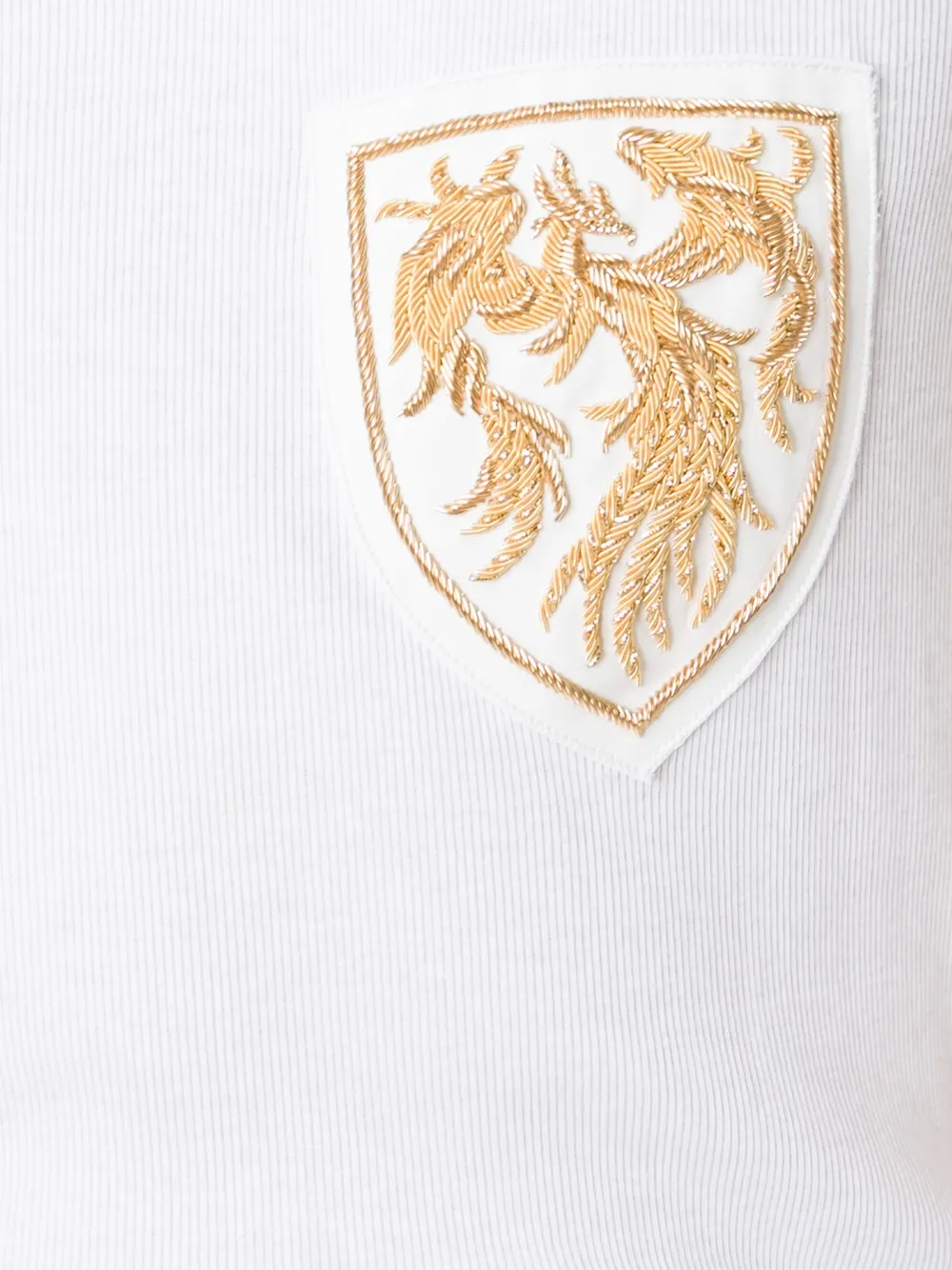 Balmain insignia vest Wit