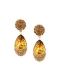 Givenchy tear drop earrings - Metallic