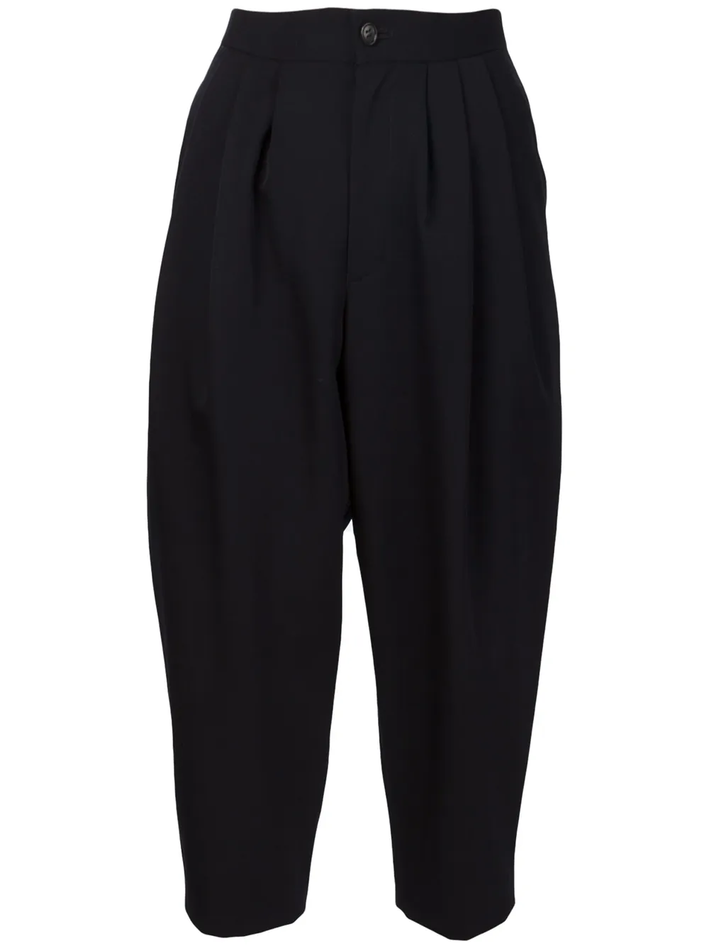 Comme Des Garçons Comme Des Garçons cropped tailored trousers - Blu
