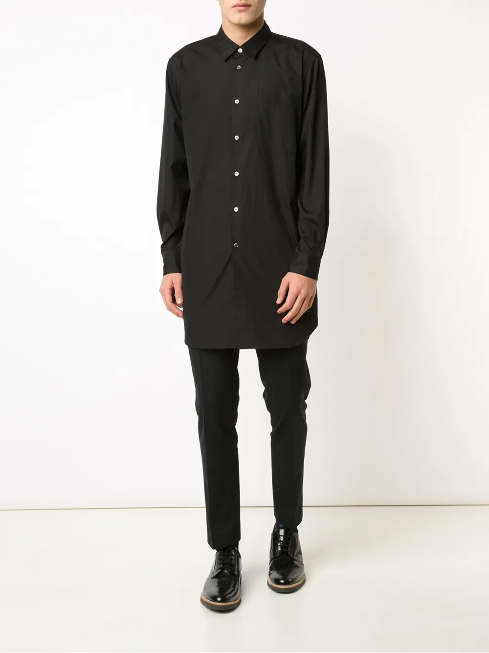  Comme Des Garçons Homme Plus Oversized Shirt - Black 