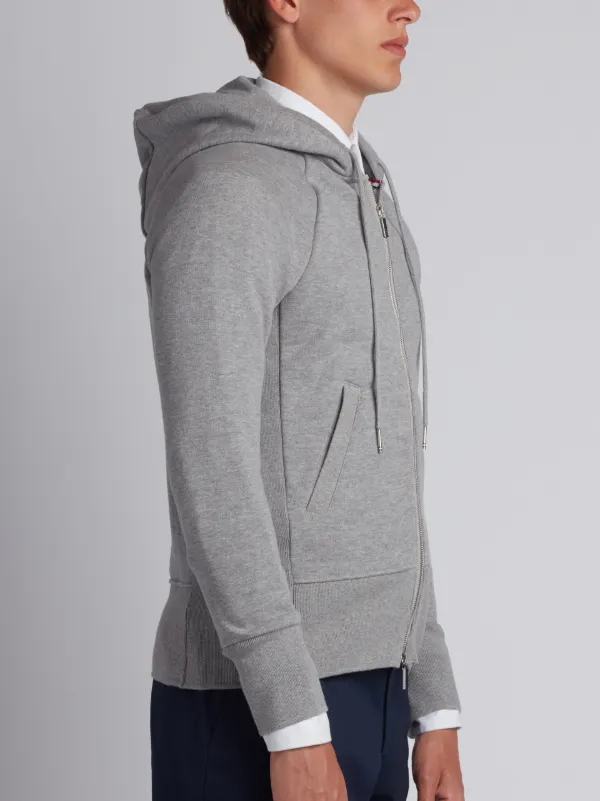 Full Zip Hoodie With Engineered 4-Bar Stripe