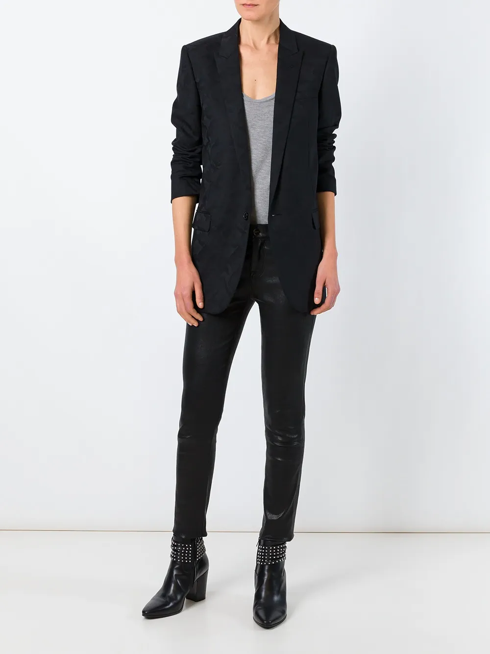 Saint Laurent camouflage intarsia blazer | Blazers | Image 2