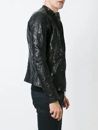 isaac sellam experience 褶皱拉链夹克