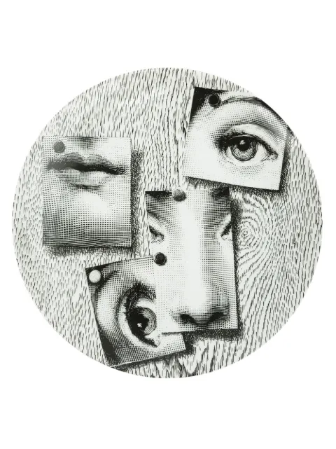 Fornasetti pinned photo print plate