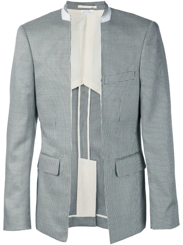 Raw Edge Blazer Jacket