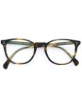 Oliver Peoples 'Finley' glasses - Brown