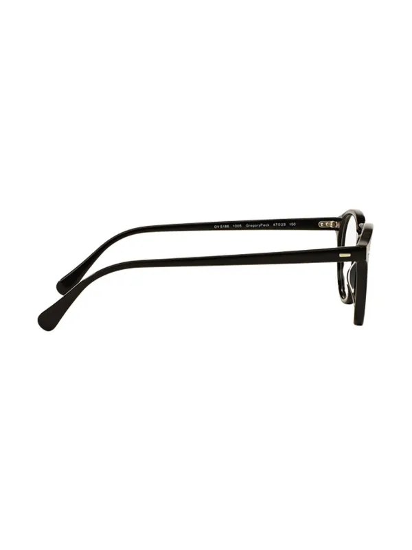 Oliver Peoples Gregory Peck Glasses | Black | FARFETCH