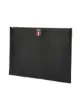 Thom Browne Custodia per pc grande (39x28cm) in pelle