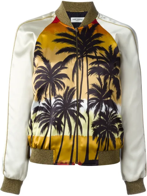 saint laurent palm tree jacket