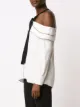 Proenza Schouler off-shoulder bow blouse