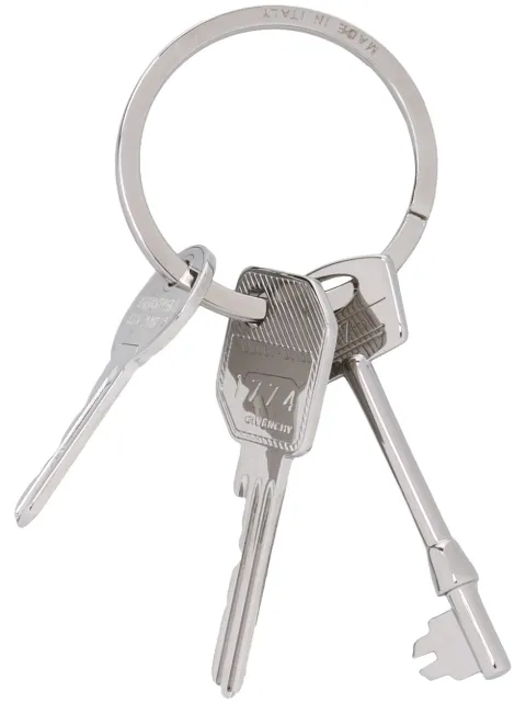 Givenchy key charm keyring