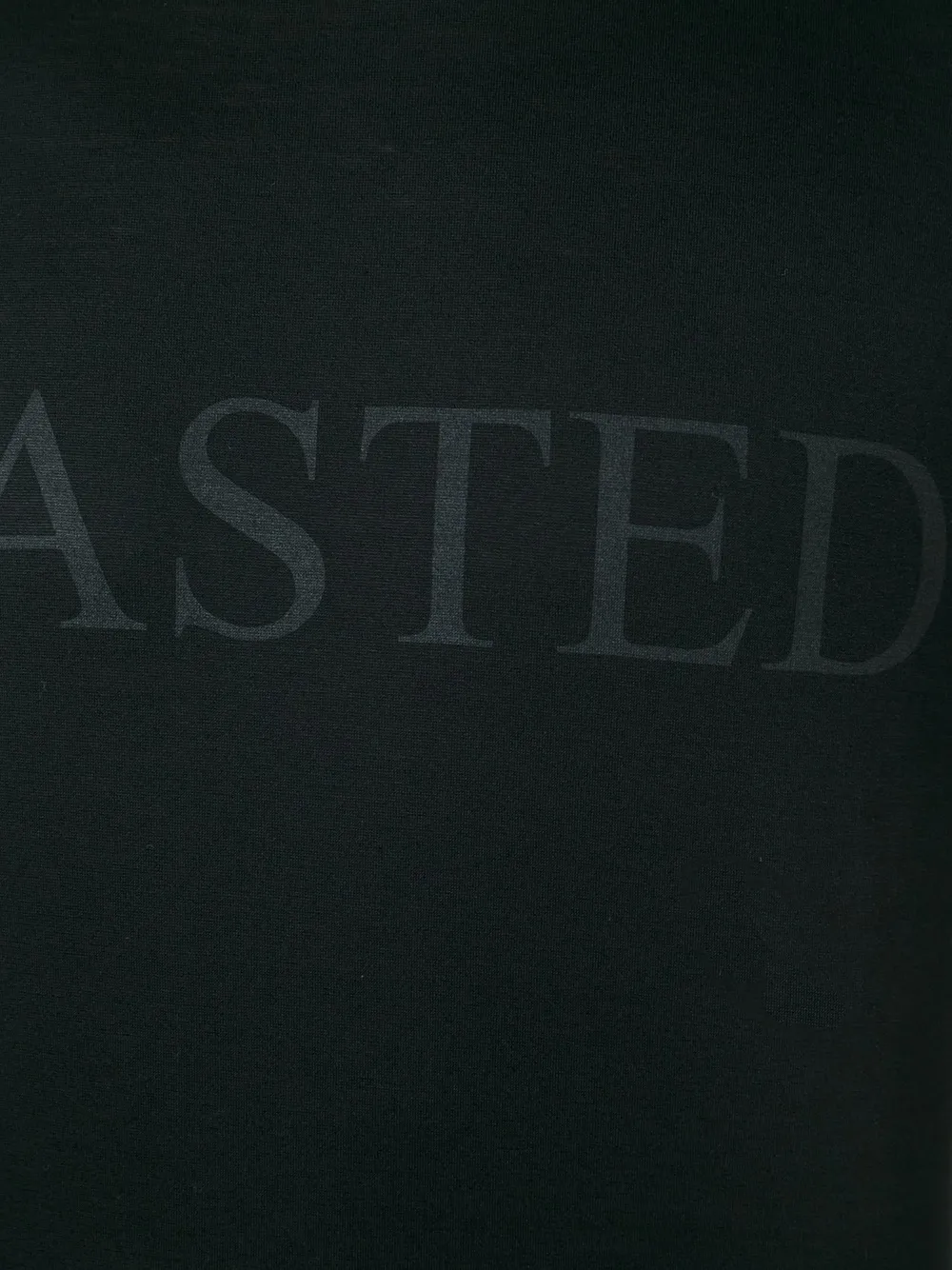  Neil Barrett T Shirt Mit wasted Print   Schwarz 