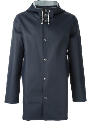 Stockholm raincoat Stutterheim en coloris Noir Femme Vêtements Manteaux Imperméables et trench coats 