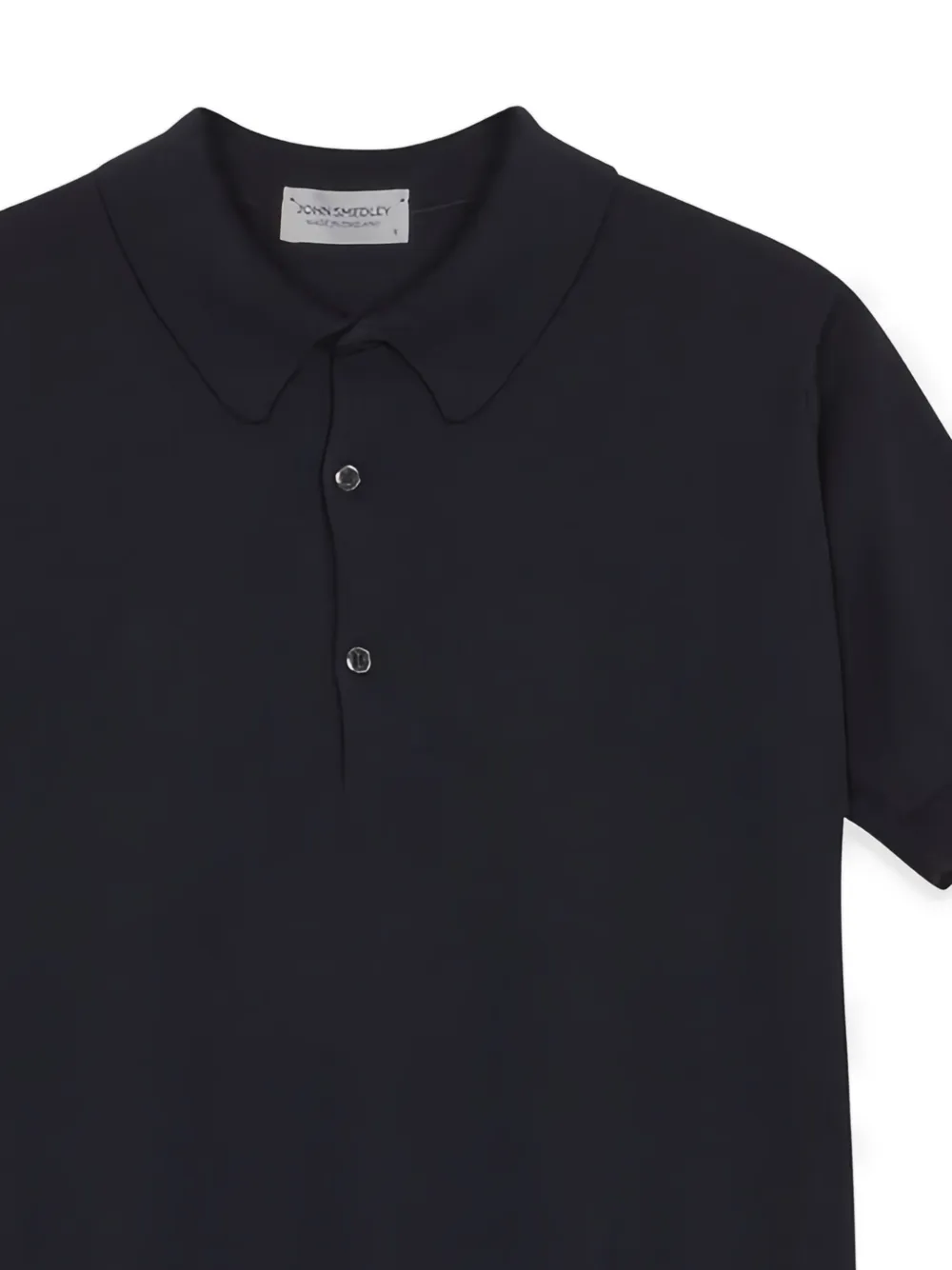 John Smedley klassiek poloshirt - Blauw