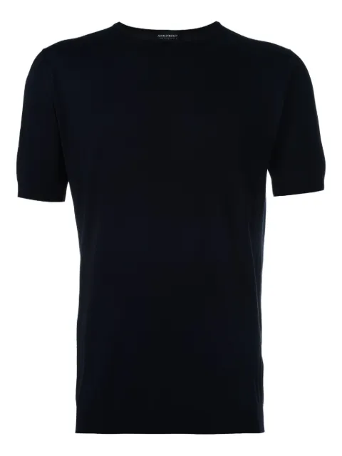 John Smedley fine knit short sleeve top