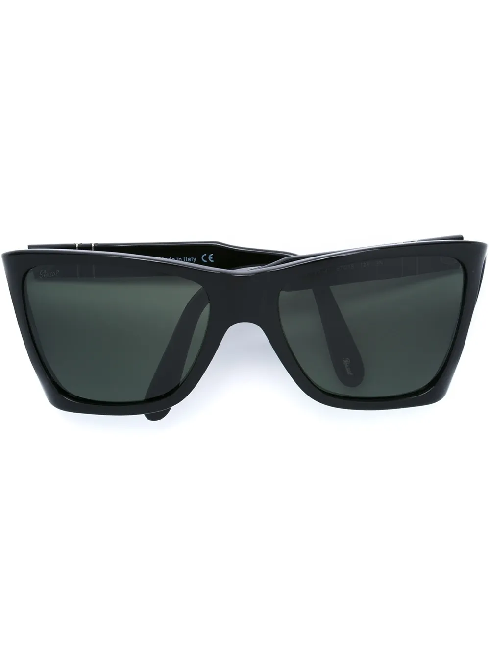 Persol Occhiali da sole squadrati - Nero
