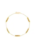 Aurelie Bidermann Five Wheat Cobs necklace - Metallic