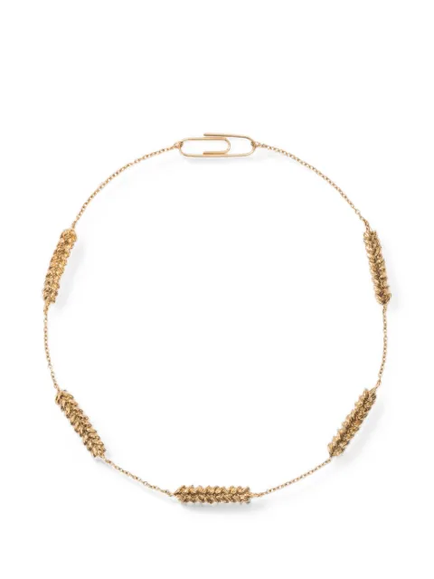 Aurelie Bidermann Wheat choker necklace