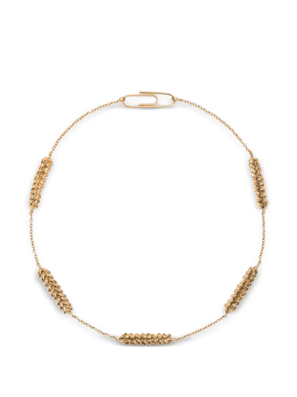 Aurelie Bidermann Wheat choker necklace