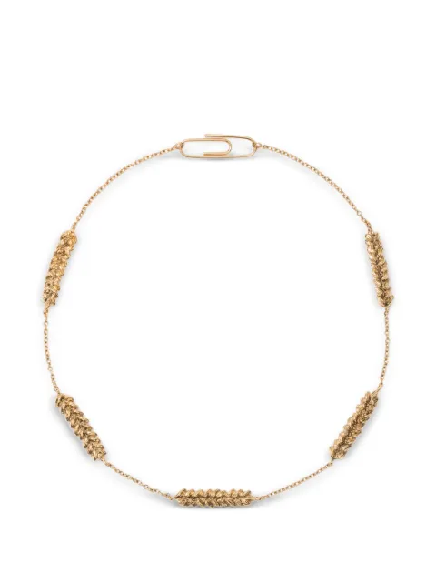Aurelie Bidermann Wheat choker necklace