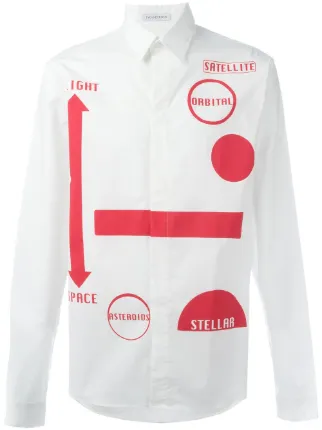 JW Anderson Orbital Print Shirt $513 - Shop SS16 Online - Fast ... JW Anderson orbital print shirt ...