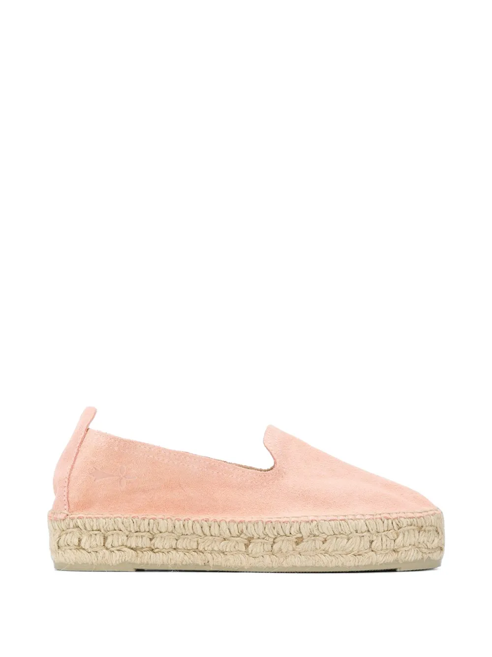 Manebi platform espadrilles Roze