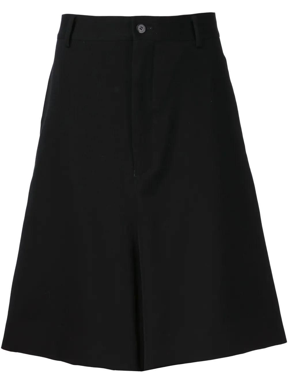 Comme des Garçons Homme Plus wide leg bermuda shorts - Nero