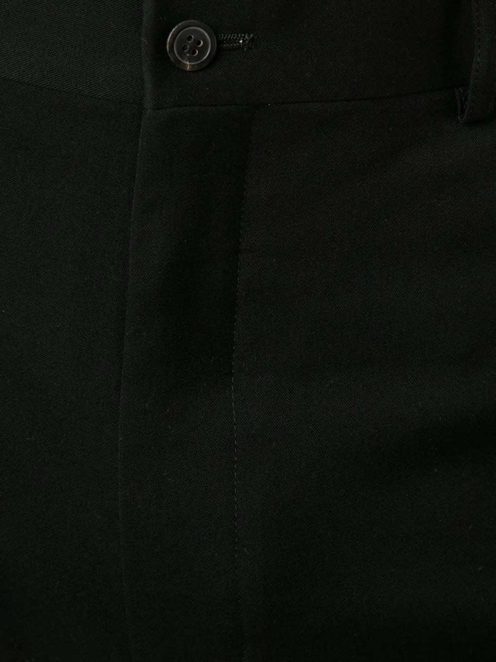 Comme des Garçons Homme Plus wide leg bermuda shorts Zwart