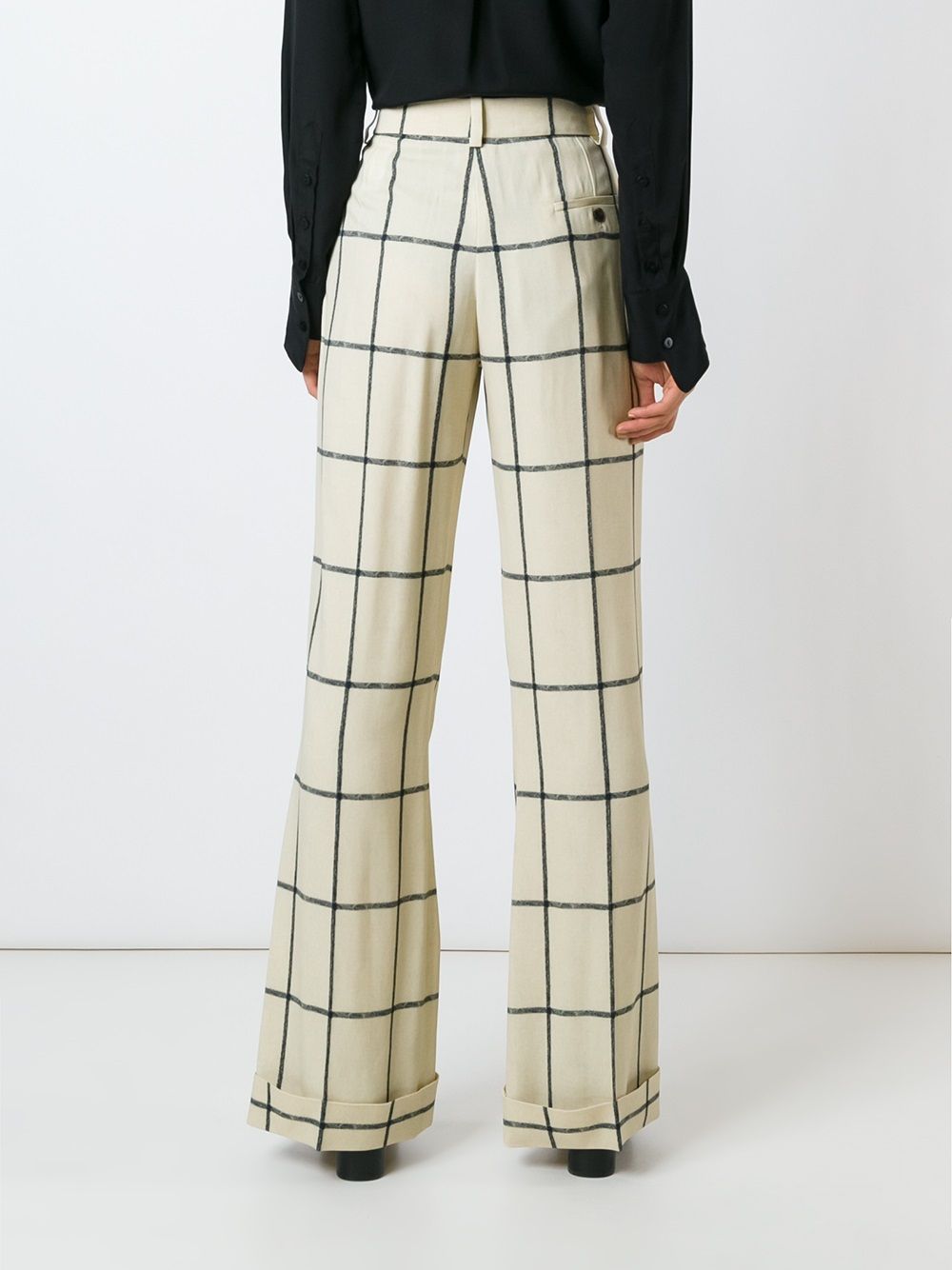 see by chloe wide leg trousers