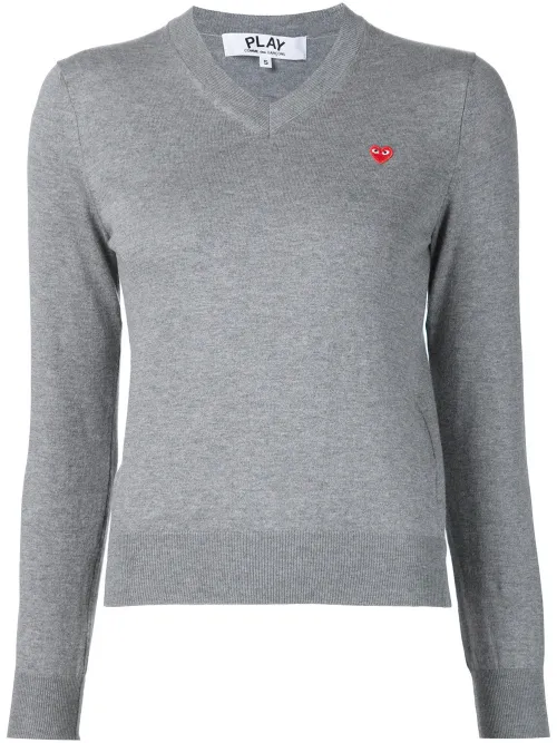 Pull à logo brodé - Comme Des Garçons Play - Modalova