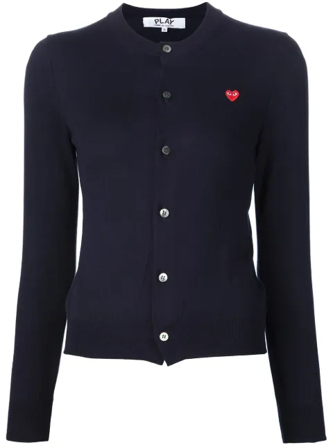 Comme Des Garçons Play mini heart cardigan