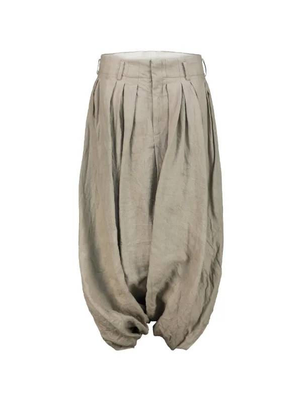Comme des Garçons Balloon Trousers in Neutrals